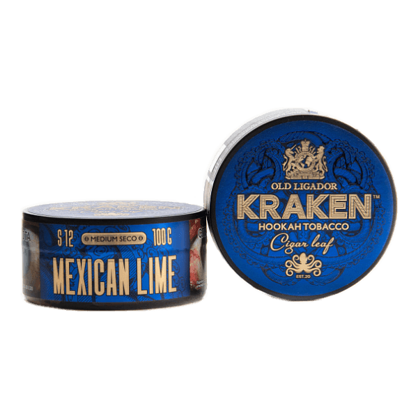 Табак Kraken Medium Seco Mexican lime (Мексиканский лайм) 100 гр в Красноярске