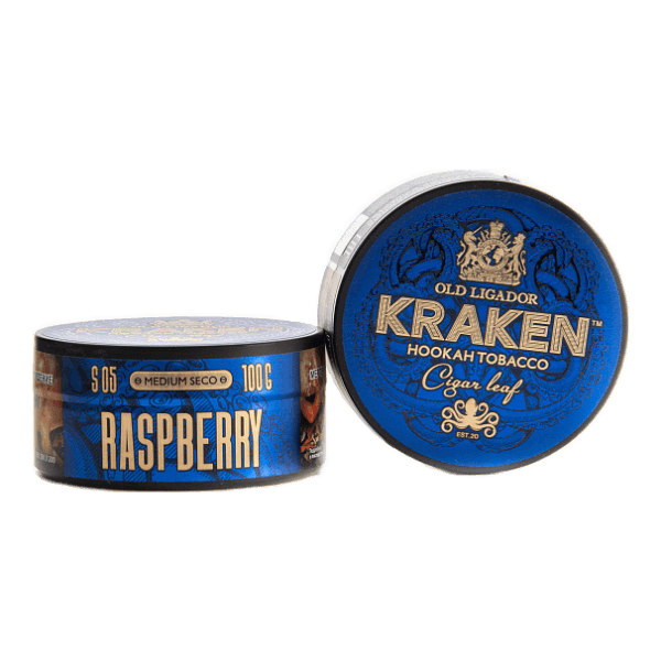 Табак Kraken Medium Seco Raspberry (Малина) 100 гр в Красноярске