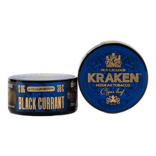 Табак Kraken Medium Seco Black Currant (Черная смородина) 30 гр в Красноярске