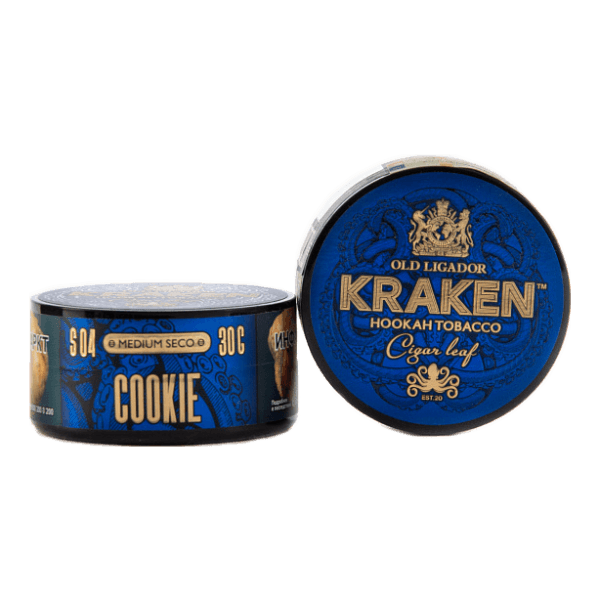 Табак Kraken Medium Seco Cookie (Печенье) 30 гр в Красноярске