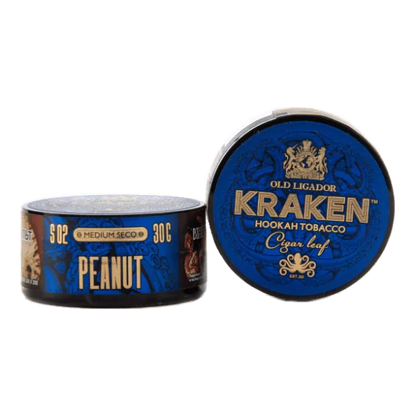 Табак Kraken Medium Seco Peanut (Арахис) 30 гр в Красноярске