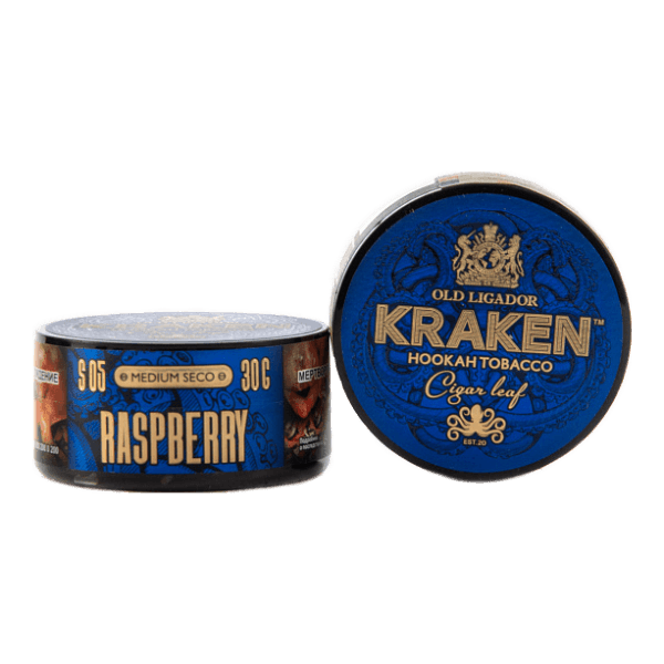 Табак Kraken Medium Seco Raspberry (Малина) 30 гр в Красноярске