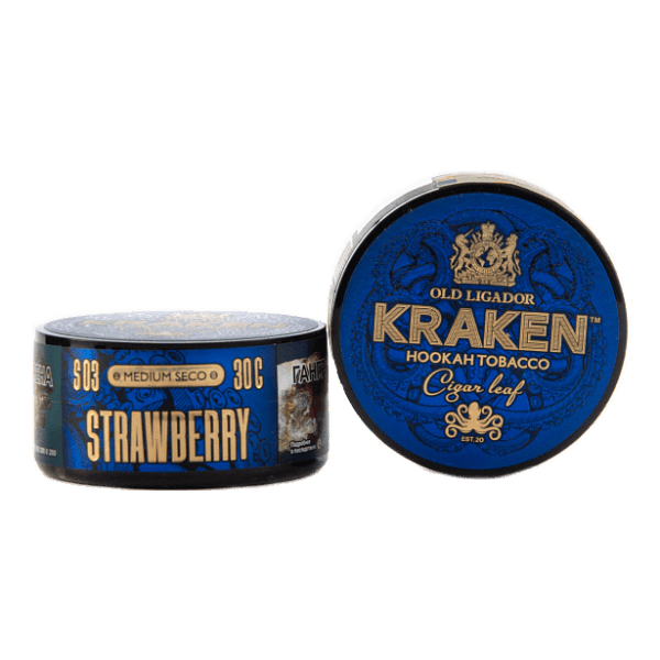 Табак Kraken Medium Seco Strawberr (Клубника) 30 гр в Красноярске