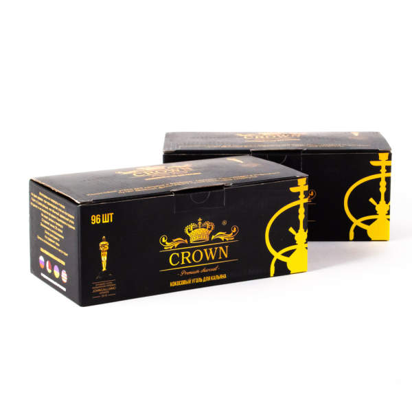 Уголь Crown Кокосовый 96 Шт (22 Мм) в Красноярске
