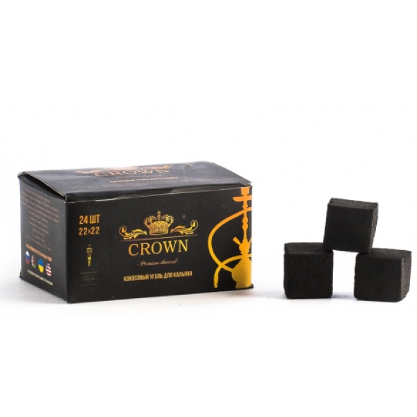 Уголь Crown Кокосовый 24 Шт (22 Мм) в Красноярске