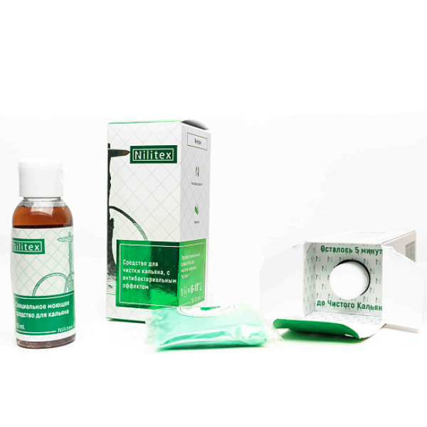 Средство Nilitex для чистки кальяна 50ML в Красноярске