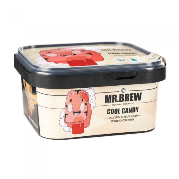 Табак Mr Brew Cool Candy (Малиновый холлс) 200 гр в Красноярске