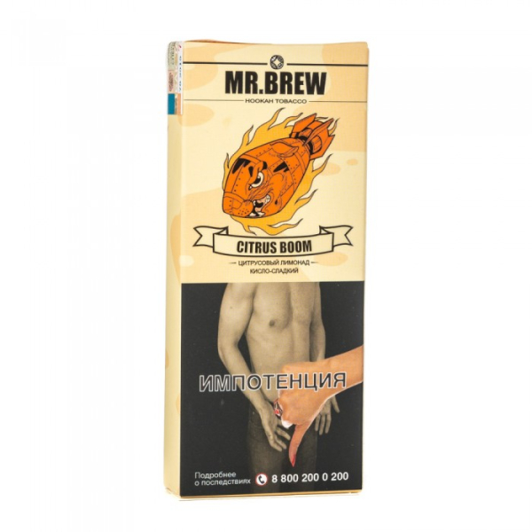 Табак Mr Brew Citrus Boom (Цитрусовый лимонад) 40 гр в Красноярске