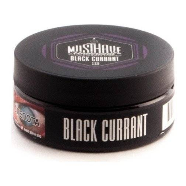 Табак Must Have Black Currant 125 грамм в Красноярске