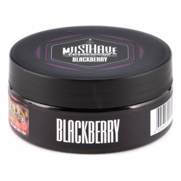 Табак Must Have Blackberry 125 грамм в Красноярске