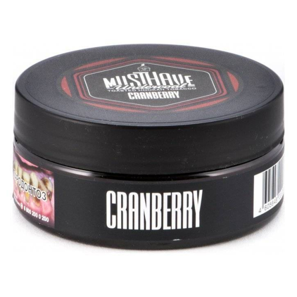 Табак Must Have Cranberry 125 грамм в Красноярске