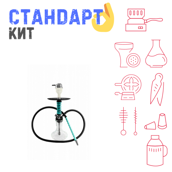 Набор с кальяном  Mamay Customs Micro Coilovers Mint СТАНДАРТ в Красноярске