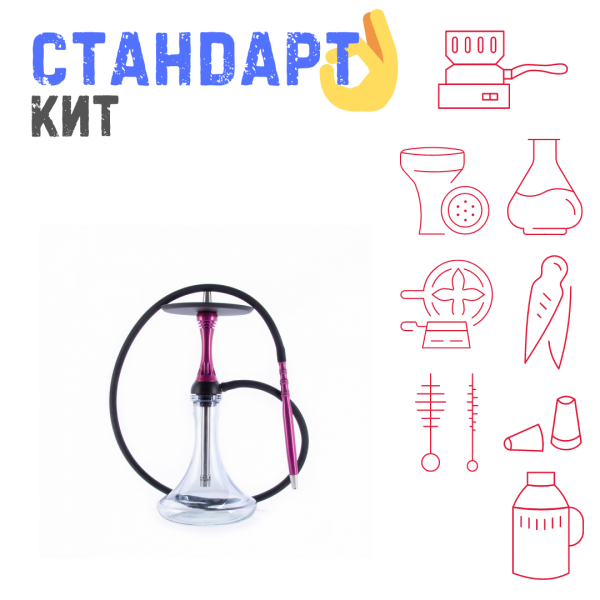 Набор с кальяном  Alpha Hookah X Harley СТАНДАРТ в Красноярске