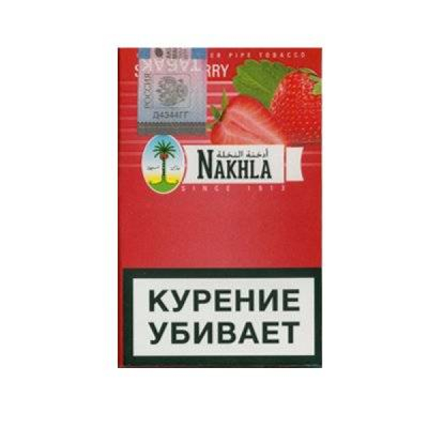 Кальянный табак Nakhla New Клубника 50 гр в Красноярске