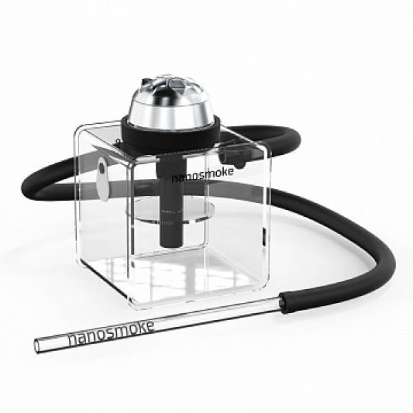 Кальян Nanosmoke box (прозрачный, 23 см) в Красноярске