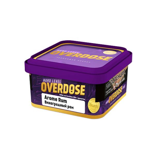 Табак OVERDOSE Aroma Rum 200 гр в Красноярске