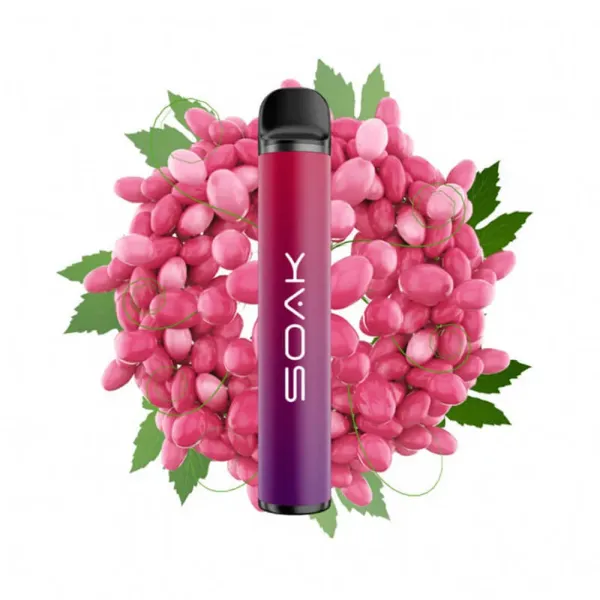 SOAK X Rose Grape (Розовый виноград), 1500 тяг в Красноярске