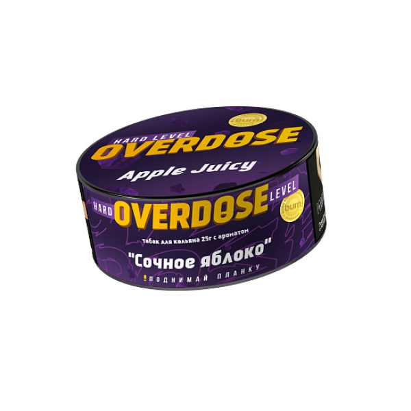 Табак OVERDOSE APPLE JUICY 25 гр в Красноярске
