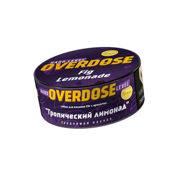 Табак OVERDOSE Fig Lemonade (тропический лимонад) 25 гр в Красноярске