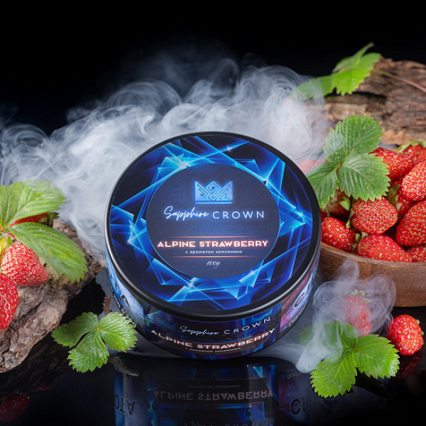 Табак Sapphire Crown Alphin Strawberry (Клубника) 100 гр в Красноярске