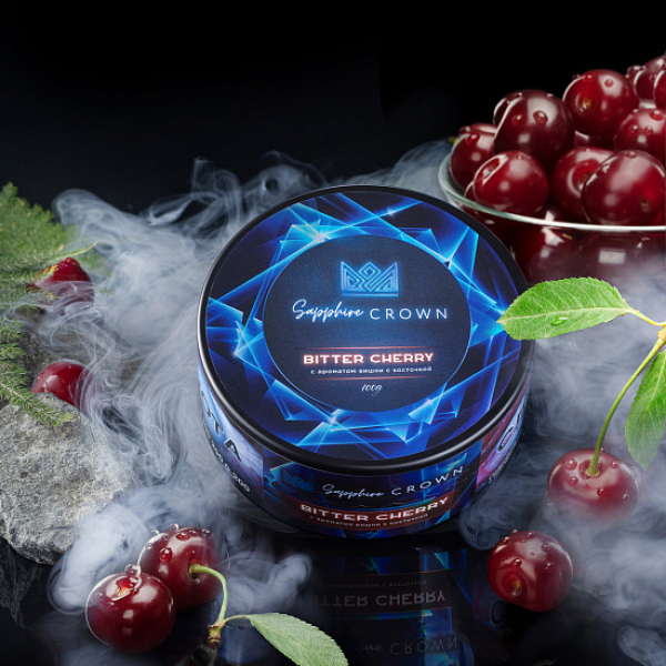 Табак Sapphire Crown Bitter cherry (Вишня) 100 гр в Красноярске