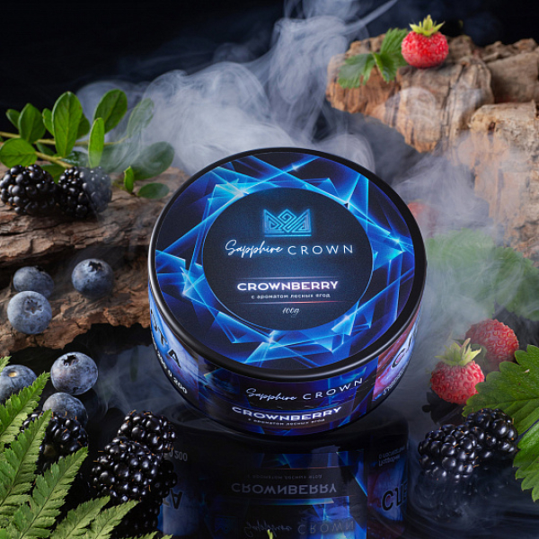 Табак Sapphire Crown Crownberry (Лесные Ягоды) 100 гр в Красноярске