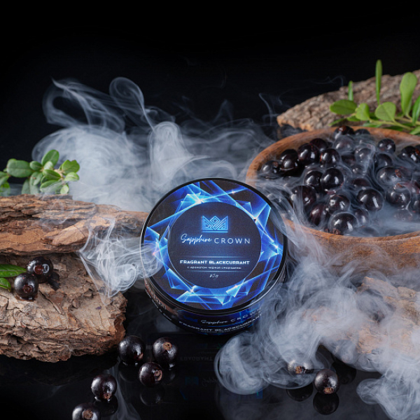 Табак Sapphire Crown Fragrant blackcurrant (Черная смородина) 25 гр в Красноярске