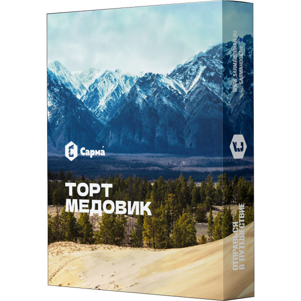Табак Сарма Торт Медовик 25 гр в Красноярске