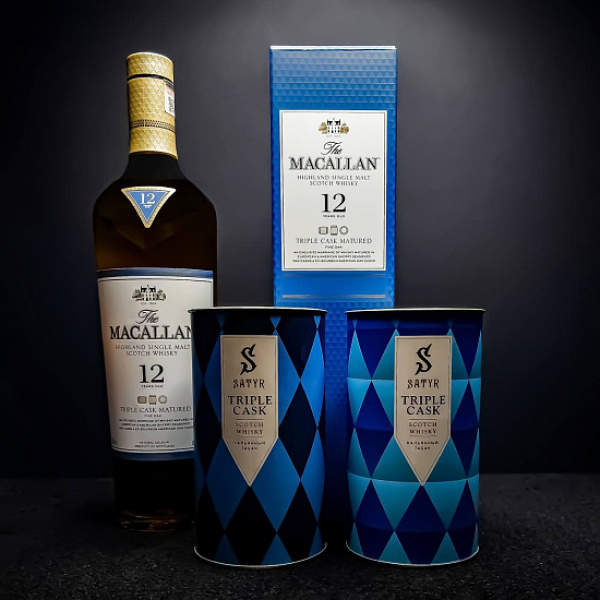 Табак Satyr TRIPLE CASK (МАКАЛЛАН) 100 грамм в Красноярске