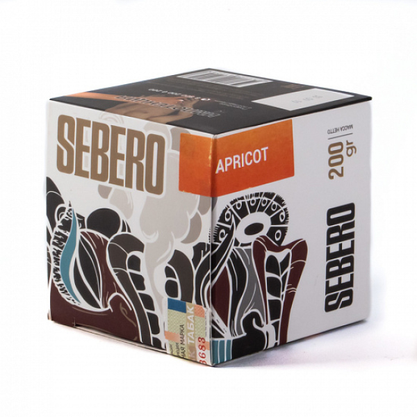 Табак SEBERO APRICOT 200 грамм в Красноярске