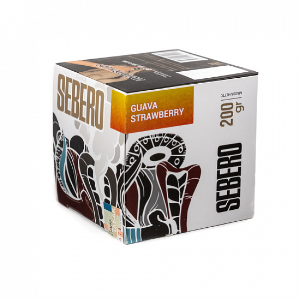 Табак SEBERO GUAVA STRAWBERRY 200 грамм в Красноярске