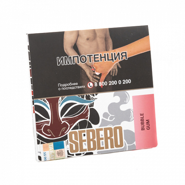 Табак SEBERO BUBBLE GUM 40 грамм в Красноярске