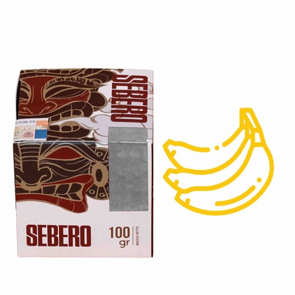 Табак Sebero Банан 100 грамм в Красноярске