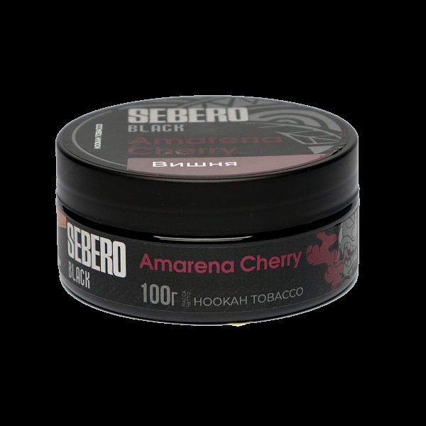 Табак SEBERO BLACK AMARENA CHERRY 100 гр в Красноярске
