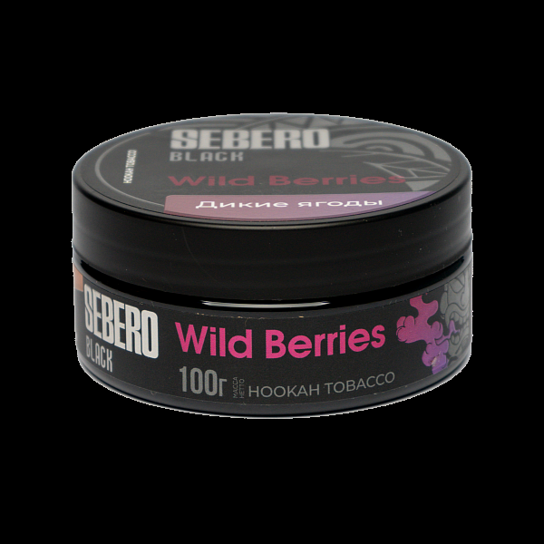 Табак SEBERO BLACK WILD BERRIES 100 гр в Красноярске