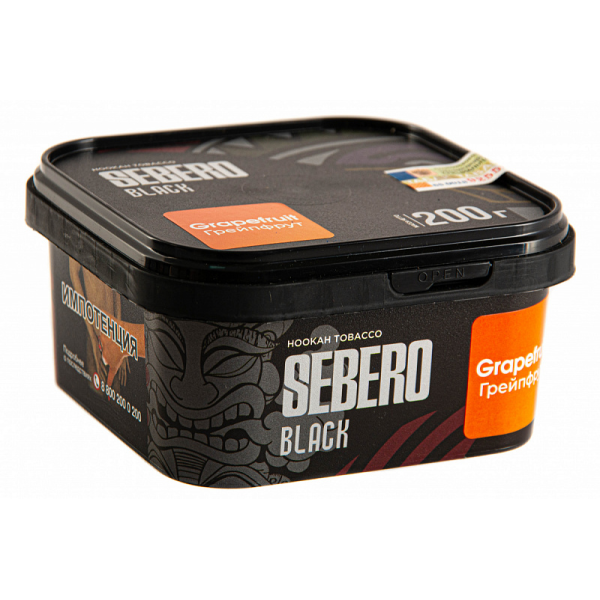 Табак SEBERO BLACK GRAPEFRUIT 200 гр в Красноярске