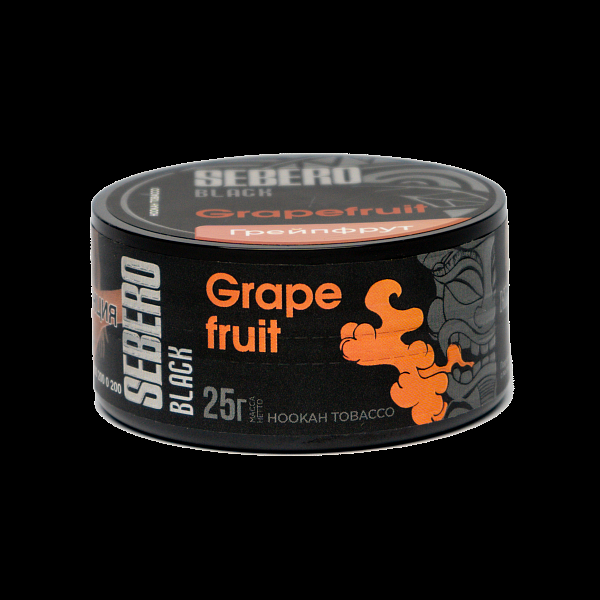 Табак SEBERO BLACK GRAPEFRUIT 25 гр в Красноярске