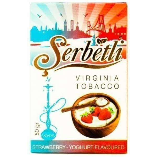 Табак Serbetli Strawberry Yoghurt 50 грамм в Красноярске