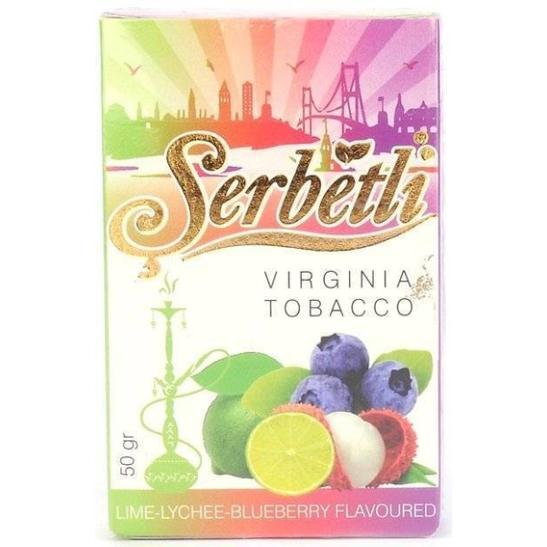 Табак Serbetli Lime Lychee Blueberry в Красноярске
