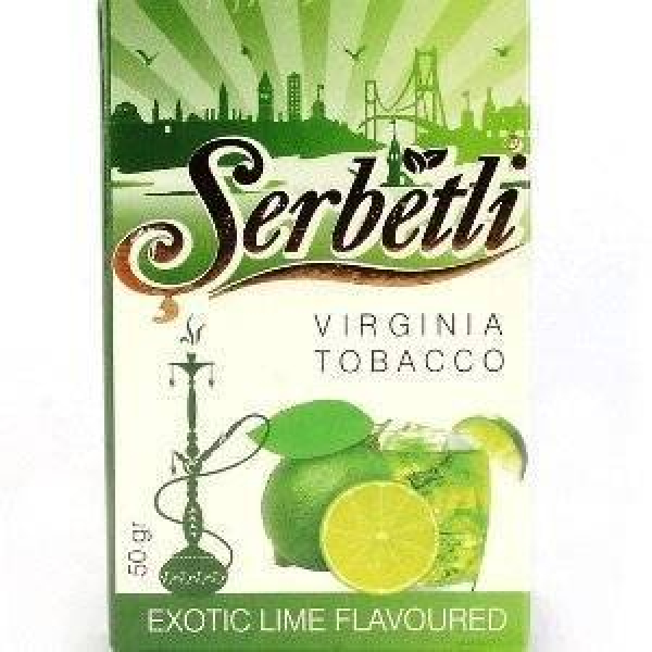 Табак Serbetli Exotic Lime 50 грамм в Красноярске