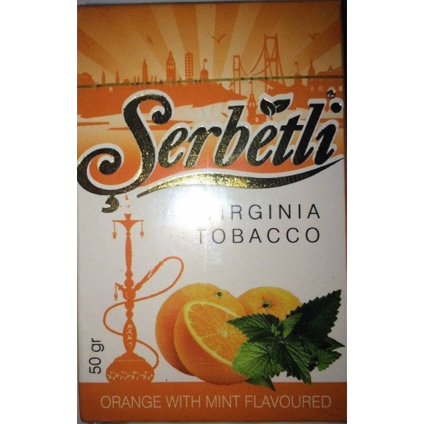 Табак Serbetli Апельсин с мятой 50 гр в Красноярске
