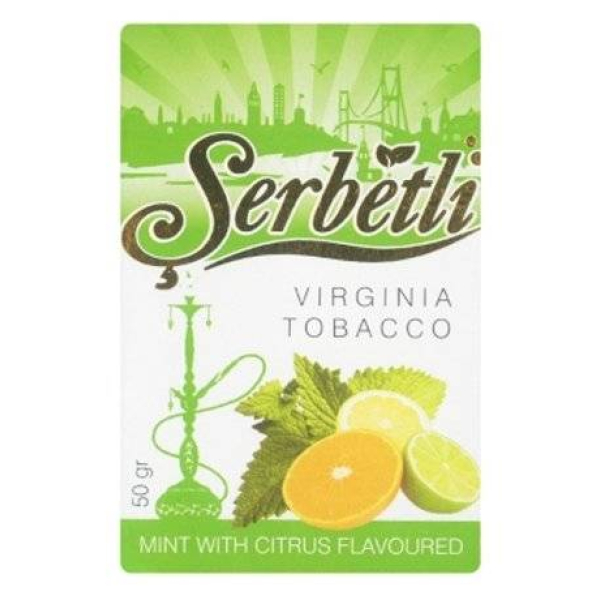 Табак Serbetli Цитрусы с мятой 50 гр в Красноярске