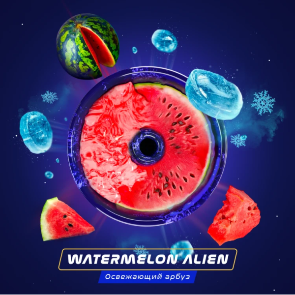 Паста Space Smoke ZERO Watermelon  Alien (Арбуз с  холодком) 30 гр в Красноярске
