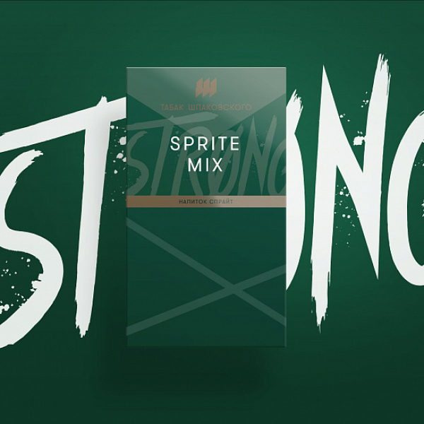 Табак Шпаковского Strong Sprite Mix (Напиток Спрайт) 40 гр в Красноярске