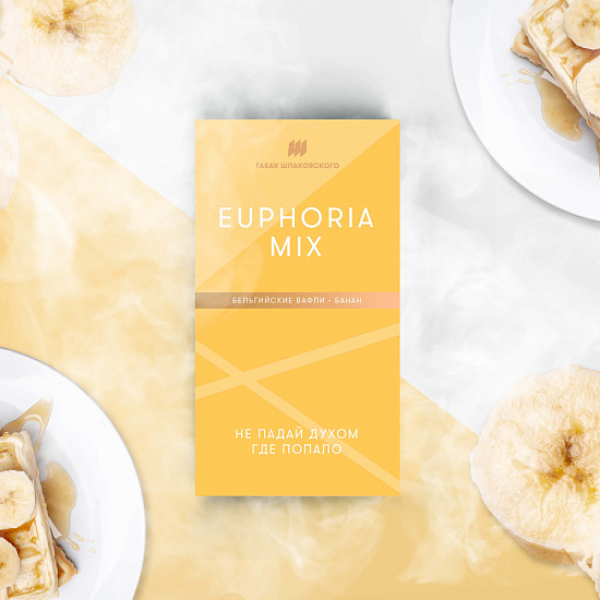 Табак Шпаковского Euphoria (Бельгийские Вафли Банан) 40 грамм в Красноярске