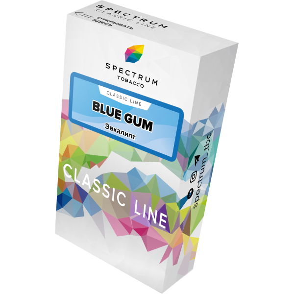 Табак Spectrum Classic blue gum 40 грамм в Красноярске
