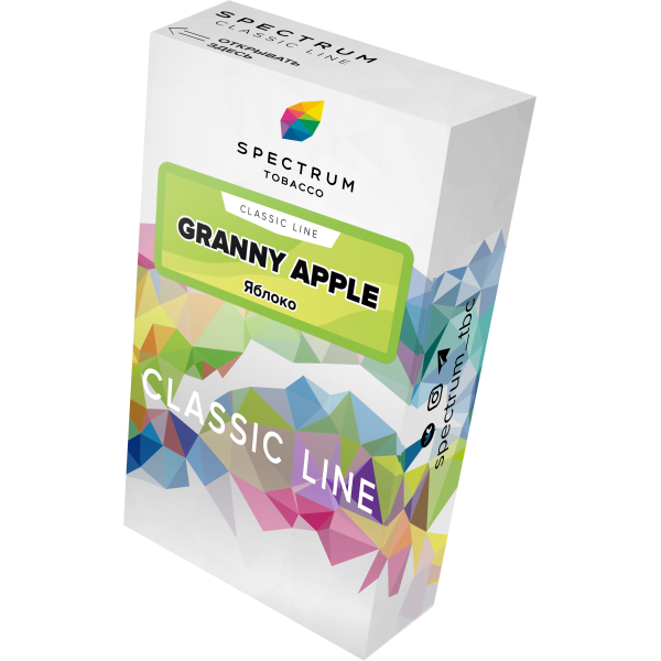 Табак Spectrum Classic granny apple 40 грамм в Красноярске