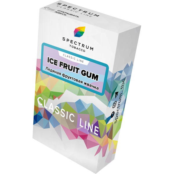 Табак Spectrum Classic ice fruit gum 40 грамм в Красноярске