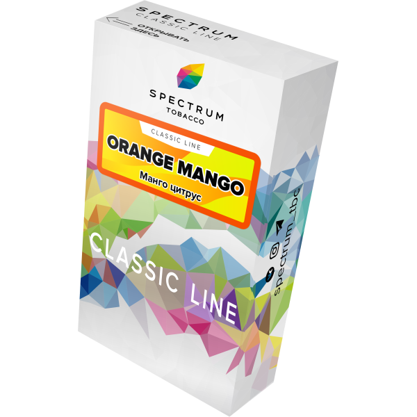 Табак Spectrum Classic orange mango 40 грамм в Красноярске