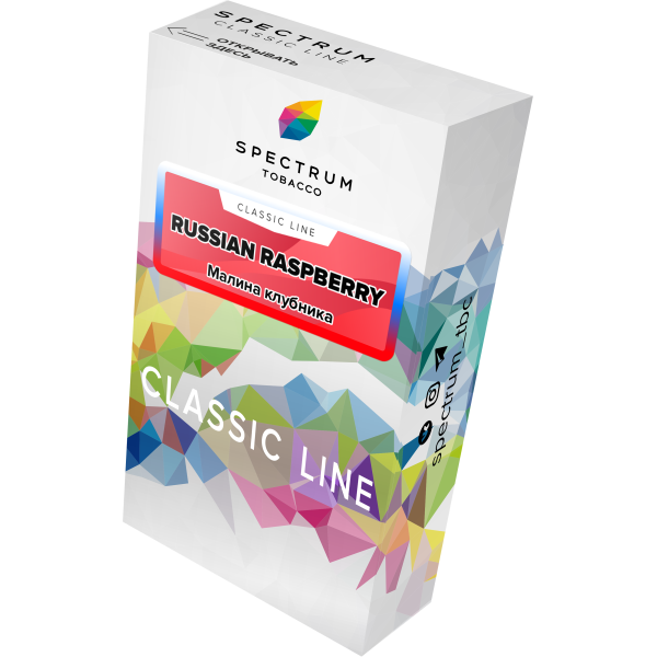 Табак Spectrum Classic russian raspberry 40 грамм в Красноярске